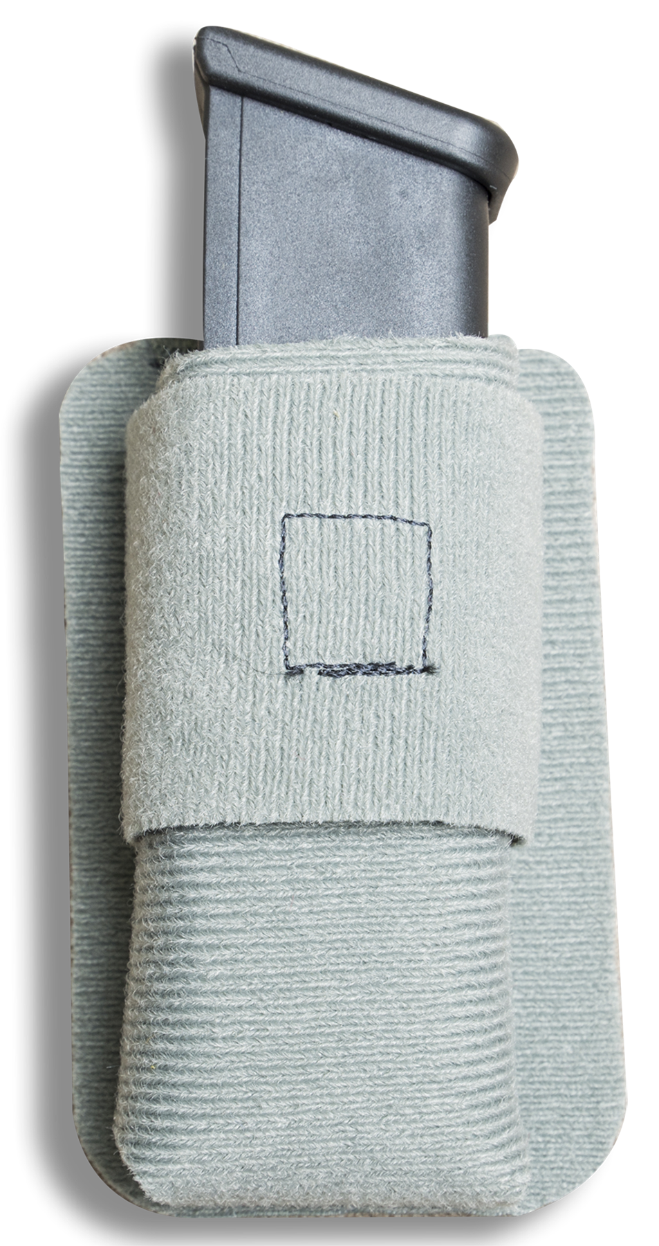 Vertx VTX5110 MAK Mag Pouch Single Gray Velcro One-Wrap Belt Loop 45 ACP