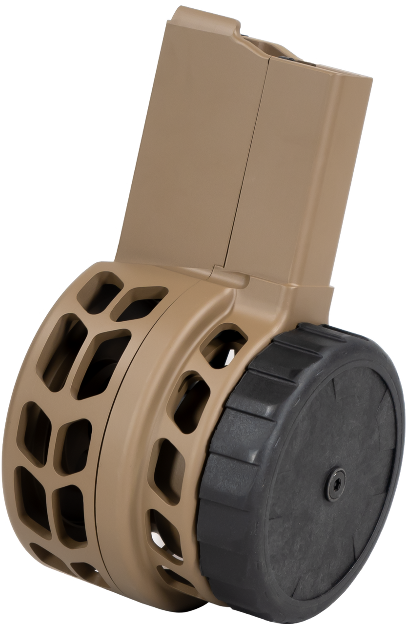 Warrior Systems 50rd 5.56x45mm Aluminum Magazine Fits AR-15 Flat Dark Earth