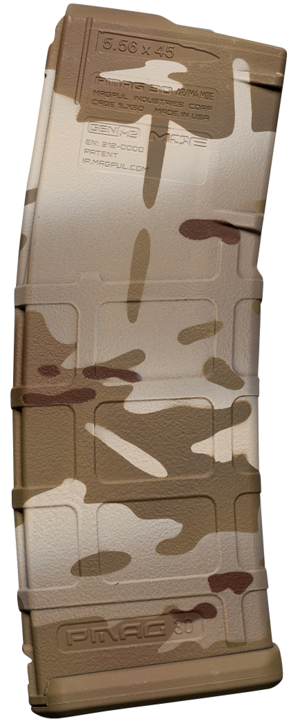 Weapon Works PMAG GEN M2 MOE 30rd 5.56x45mm NATO MultiCam Arid Polymer AR-15
