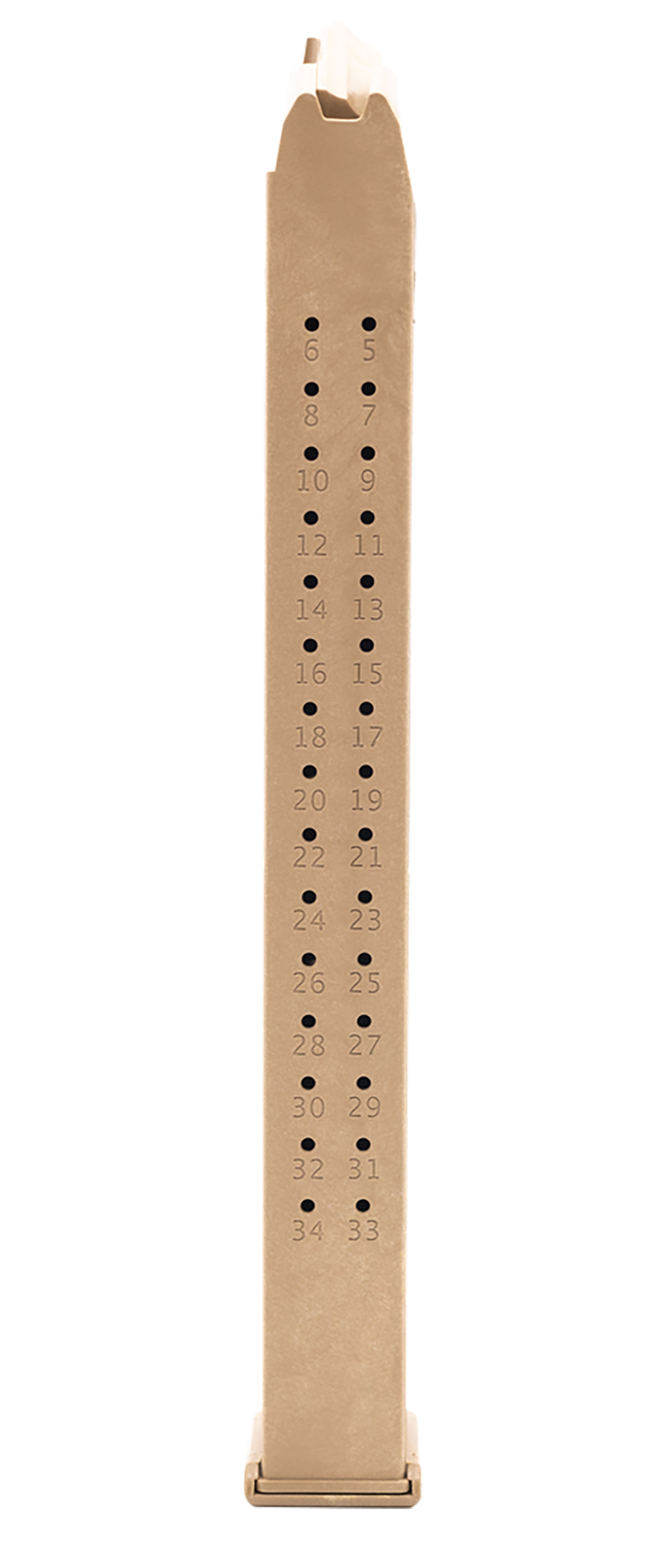 Toolman Tactical Glock 9mm Polymer Magazine Gl35c Flat Dark Earth