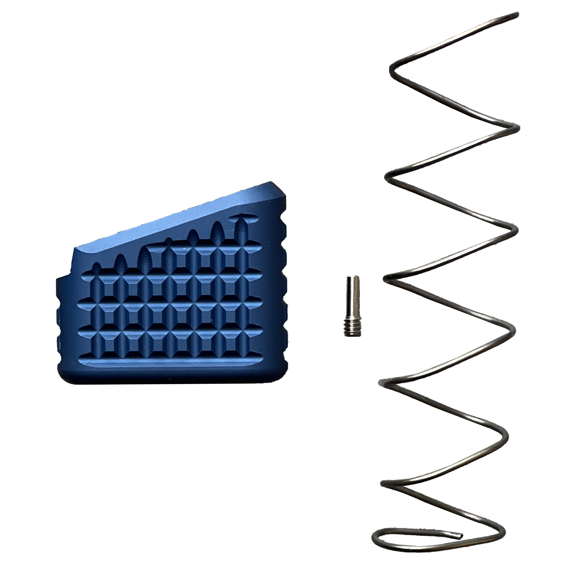 Backup Tactical Mag Extension for Glock 17/22 +5 Blue 9mm Luger