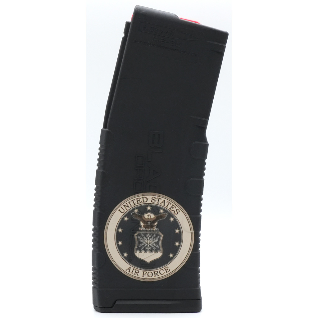 Black Rain Ordnance Lasered AR15 Magazine 30 Rd 5.56x45mm NATO US Air Force Seal