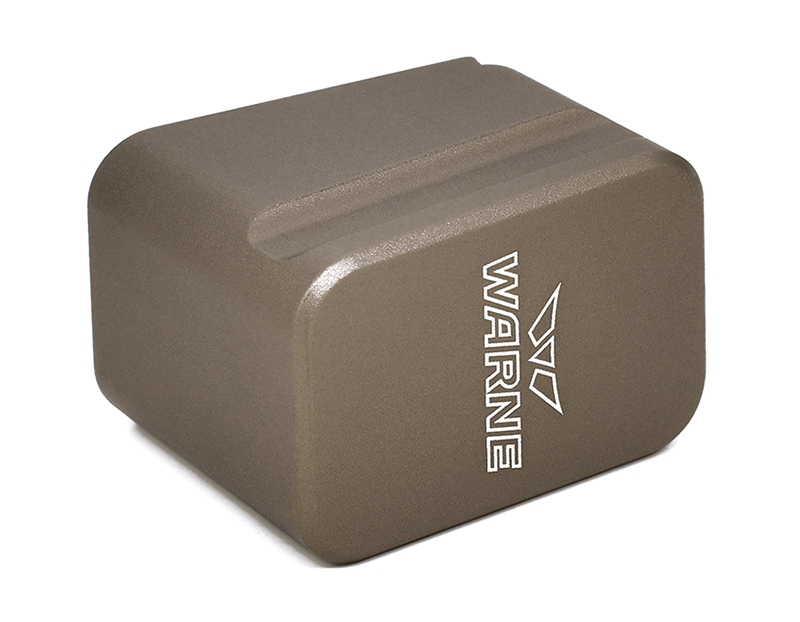 Warne MEG1932DE Magazine Extension for Glock 19 23 9mm 40 S&W 6061-T6 Aluminum