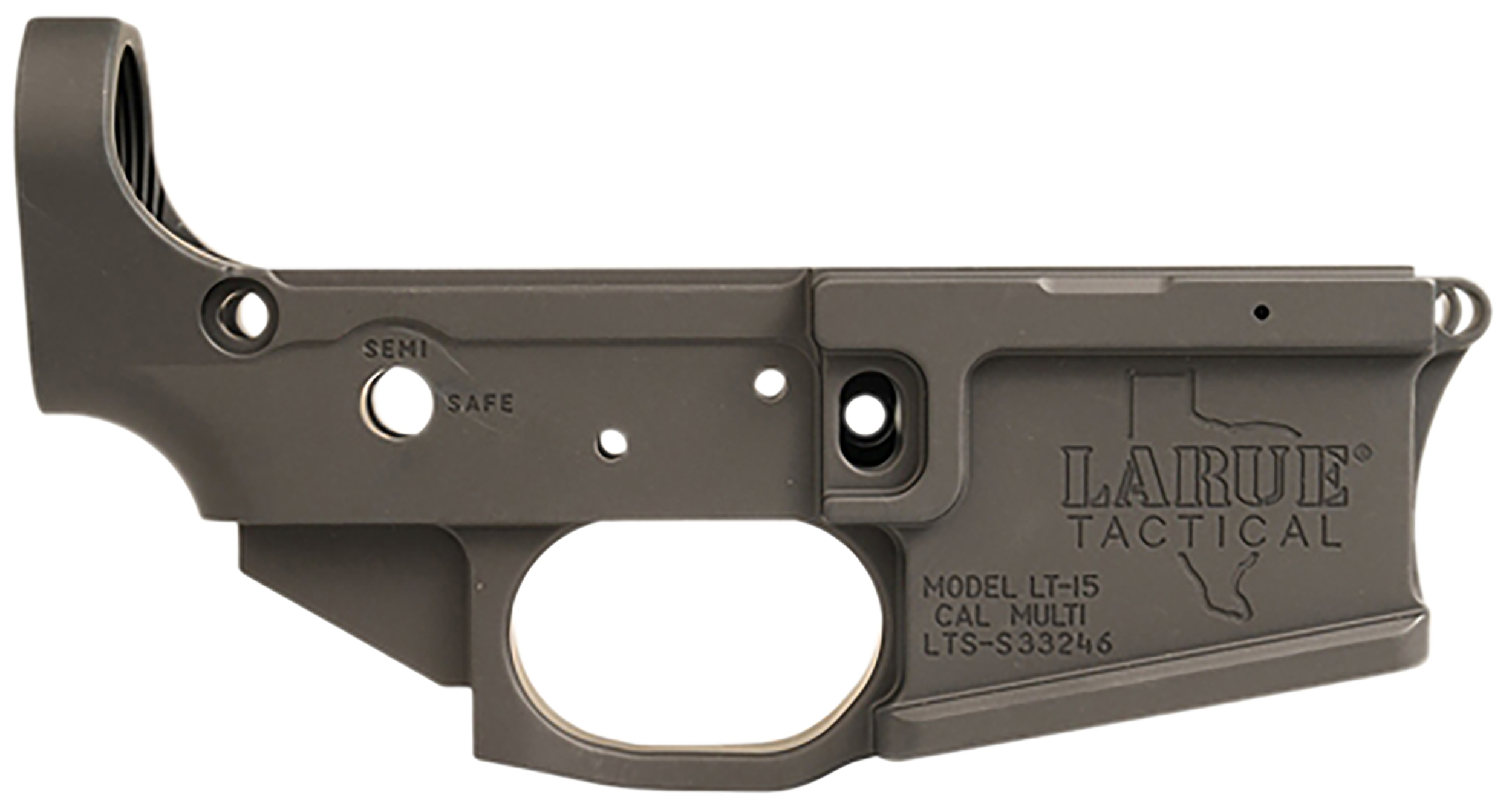 LARUE LT15X01BLK AR15 STRIPPED LOWER REC
