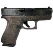 Glock 43X Custom 9mm Luger 3.4in 10rd Vortex Bronze Elephant Engraved