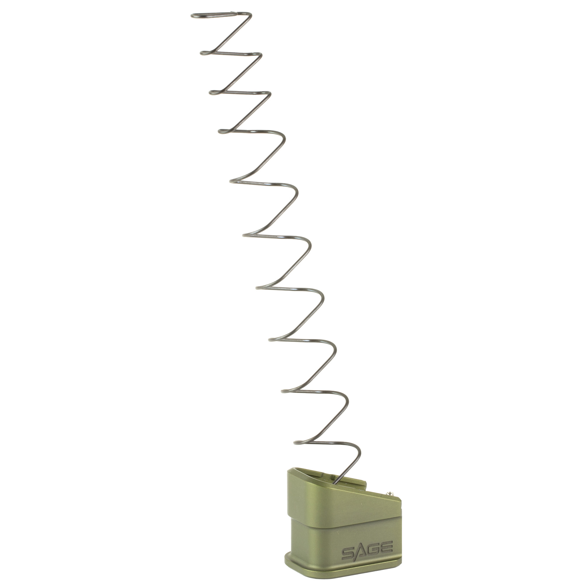 Agency Arms Mag Extension Fits Glock 17 +5 Sage OD Aluminum Anodized Olive Drab