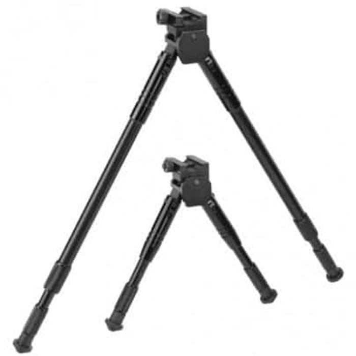 Caldwell 532255 AR Bipod Sitting 14.50"-30.50" Matte Black Aluminum