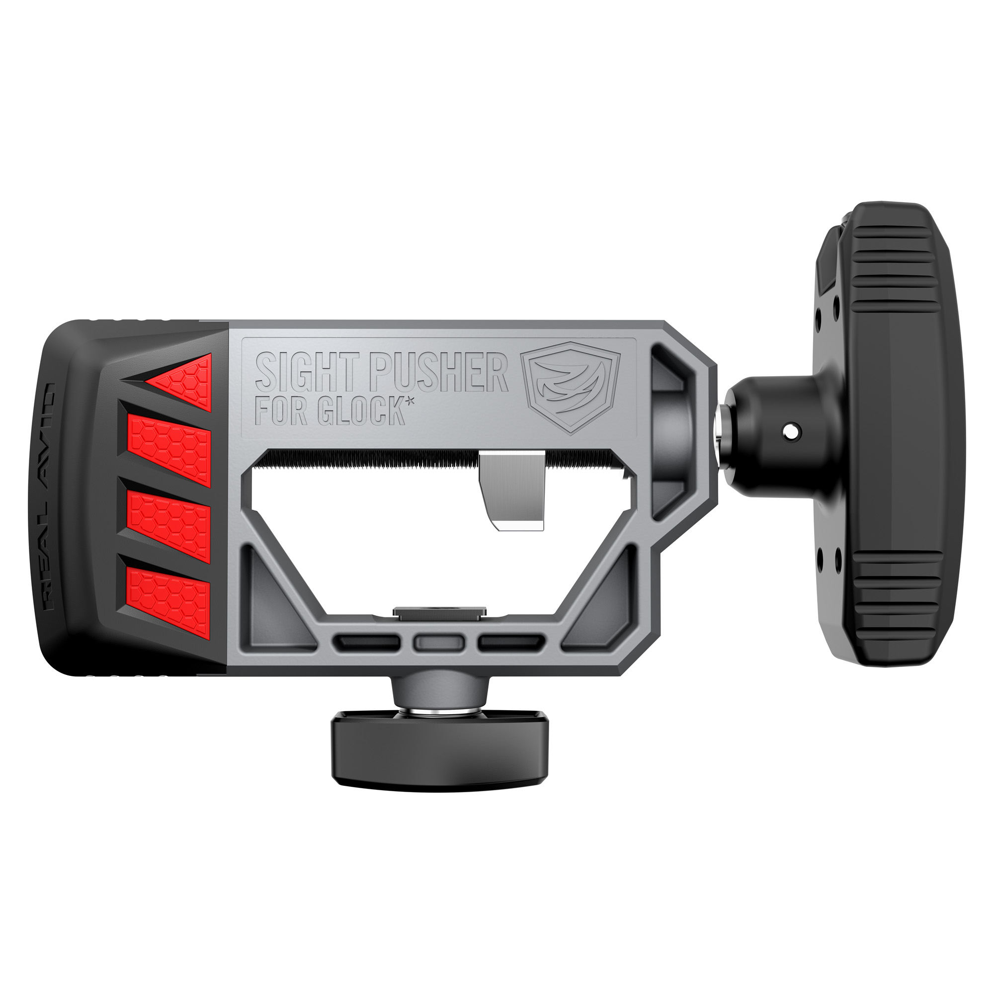 Real Avid Master Sight Pusher for Glock Handguns Red
