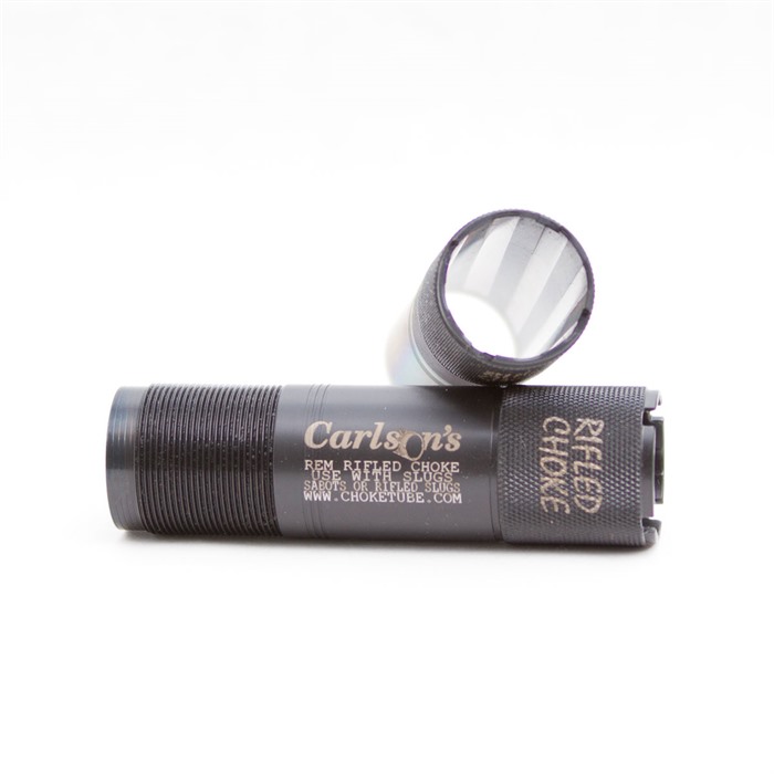 Carlson Rifled Choke Tube 12ga Remington Stainless Matte Finish