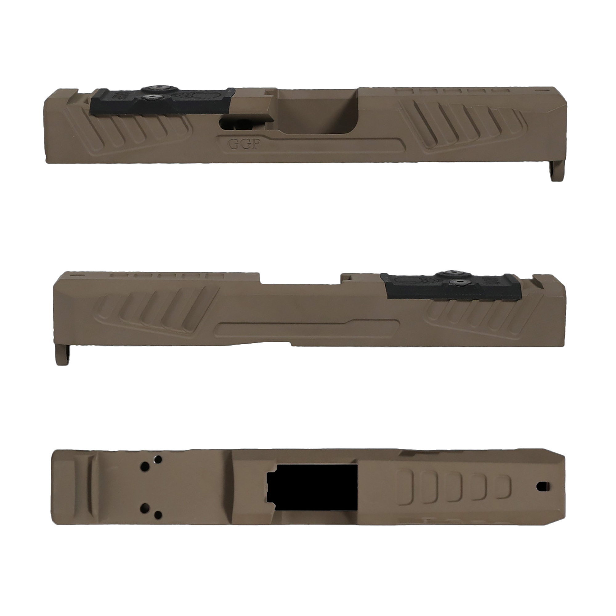 Grey Ghost Gear Ggp Slide Glock 19 Gen5 Rmr V5 Fde Cerakote
