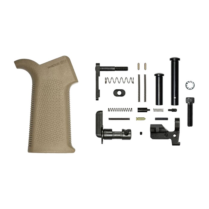 Aero Precision M5 Lower Parts Kit with MOE SL Grip for AR-308 FDE