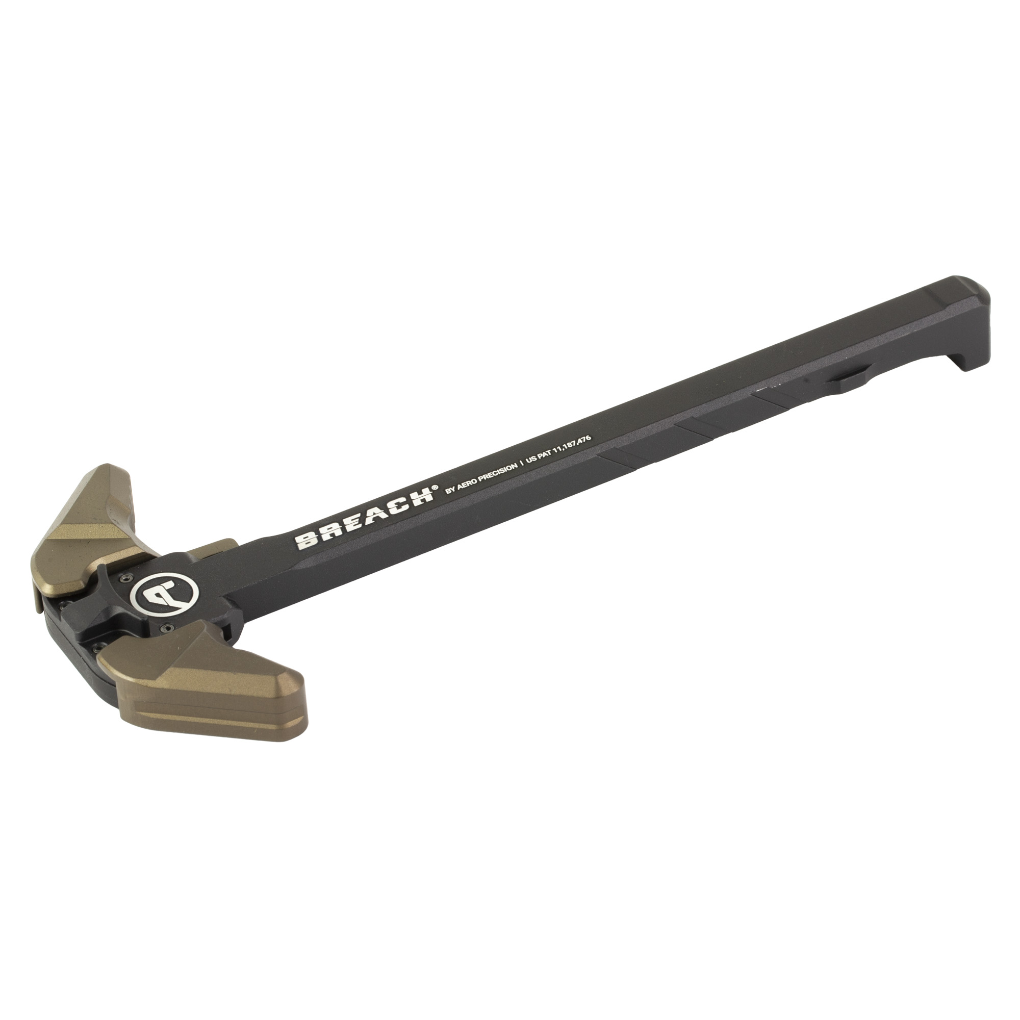 Aero Precision Breach AR15 Ambidextrous Charging Handle Kodiak Brown Anodized