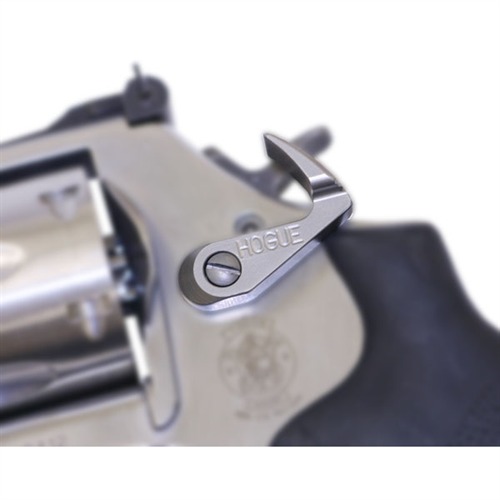 Hogue Cylinder Release for SW K L N Frame Long Stainless Steel Revolver