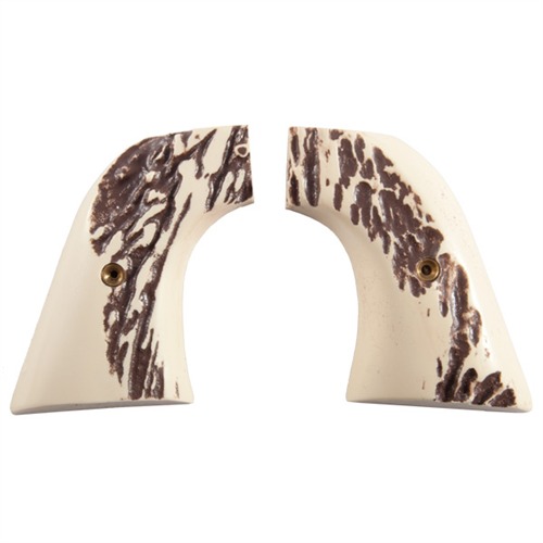 N.C. Ordnance Ruger Vaquero Stag Grips Polymer Textured for Ruger Vaquero