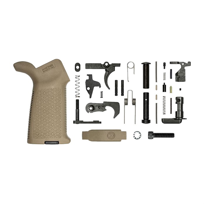 Aero Precision AR15 MOE Lower Parts Kit Flat Dark Earth Anodized Finish