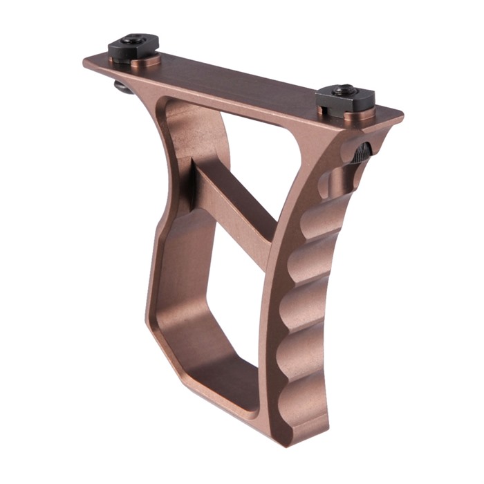 Jmac Customs Sfg Mlok Skeleton Forward Grip Tan Aluminum for Ar15