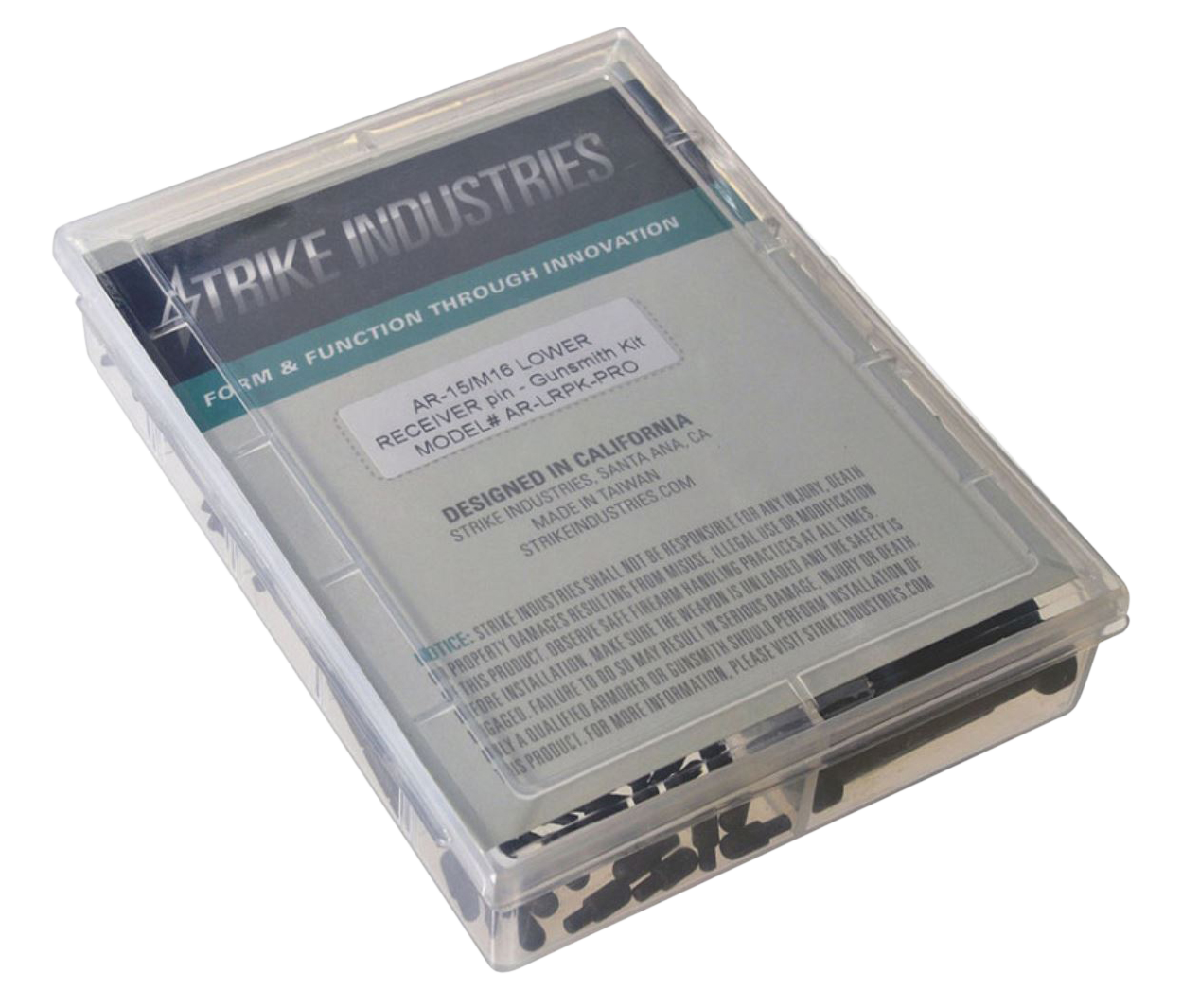 Strike Industries ARLRPKPRO AR-15 Pin Kit Mil-Spec Metal Finish