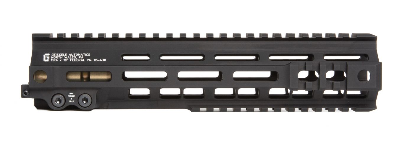Geissele Super Modular Rail MK4 M-LOK Handguard 10" AR-15 Rail