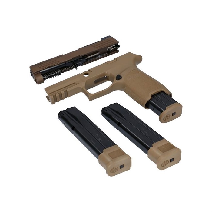 Sig Sauer X Change Kit M18 9mm Luger Sig P320 Handgun Coyote Tan