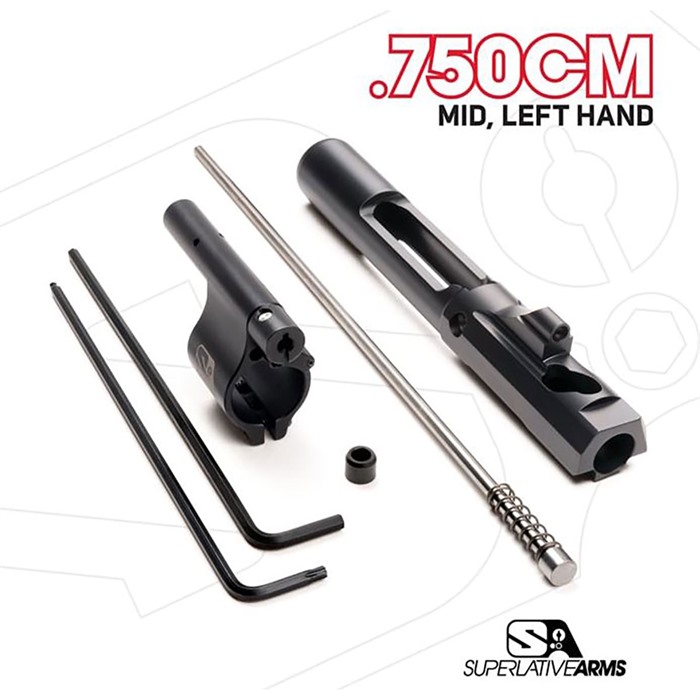 Superlative Arms Ar-15 Adjustable Piston System Mid-Length Clamp-On Gas Block