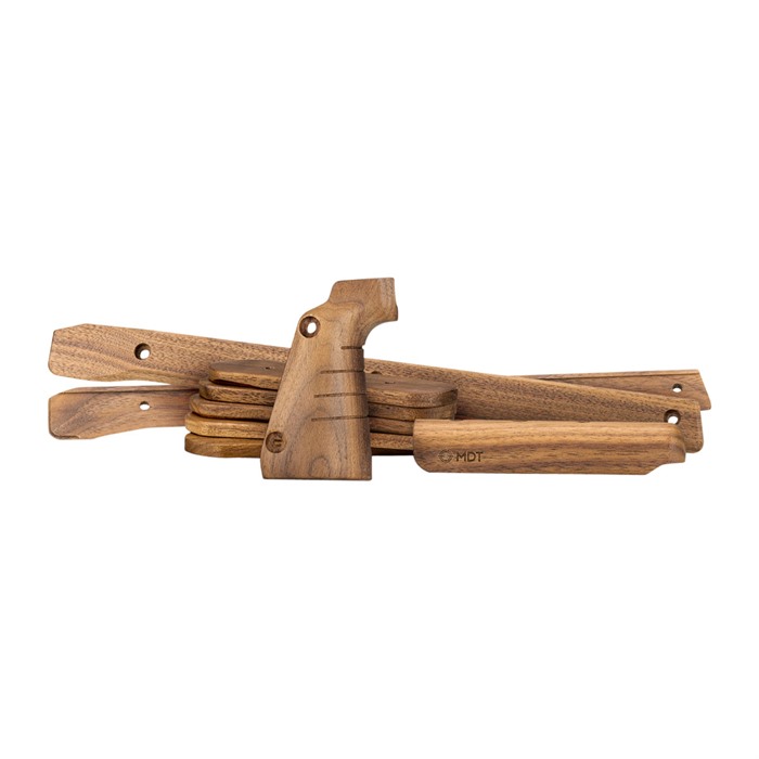 Mdt Xrs Chassis Timbr Walnut With Vertical Grip For Remington 700