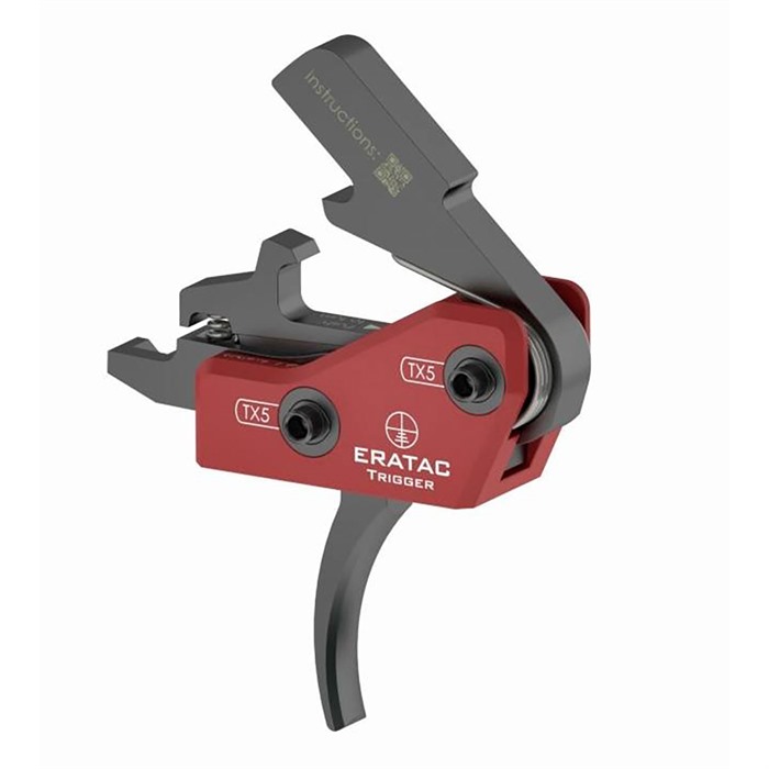 Eratac Ar 15 10 Real Drop In Curved Trigger for Ar 15 Platforms