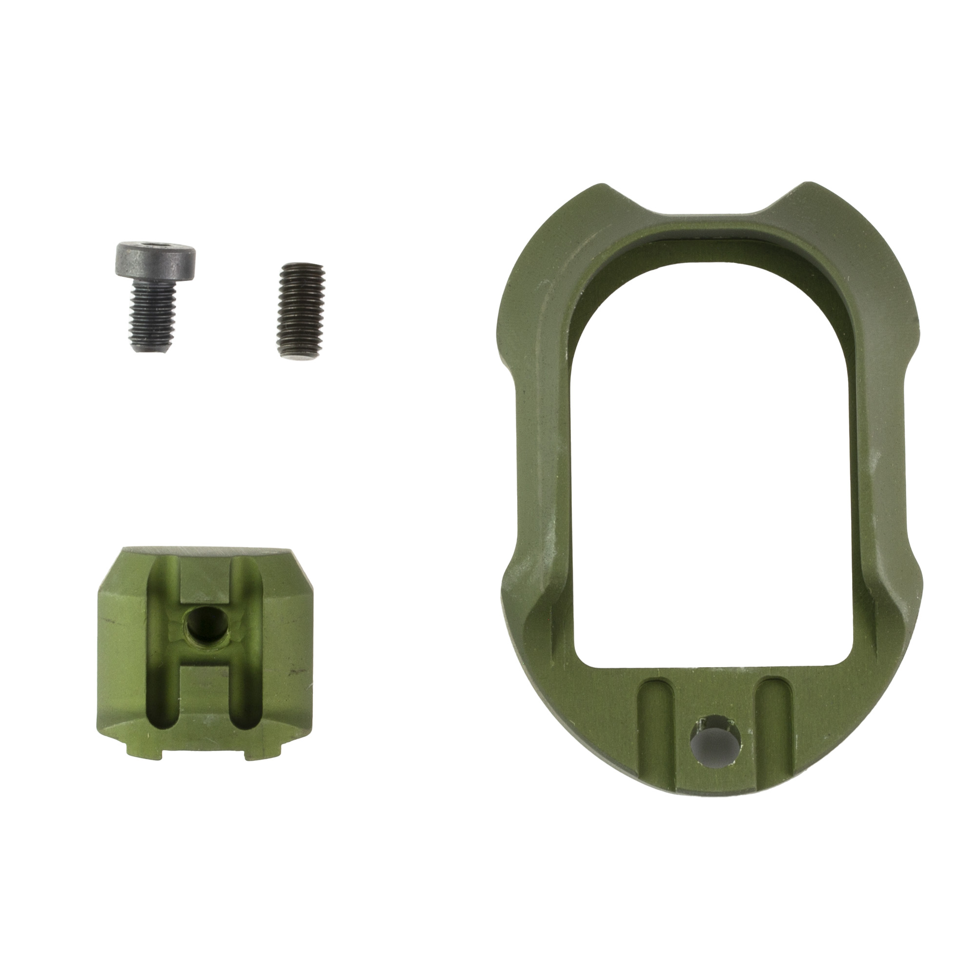 Edgar Sherman Design ESD Magwell Glock 17 Gen 5 Olive Drab Anodized