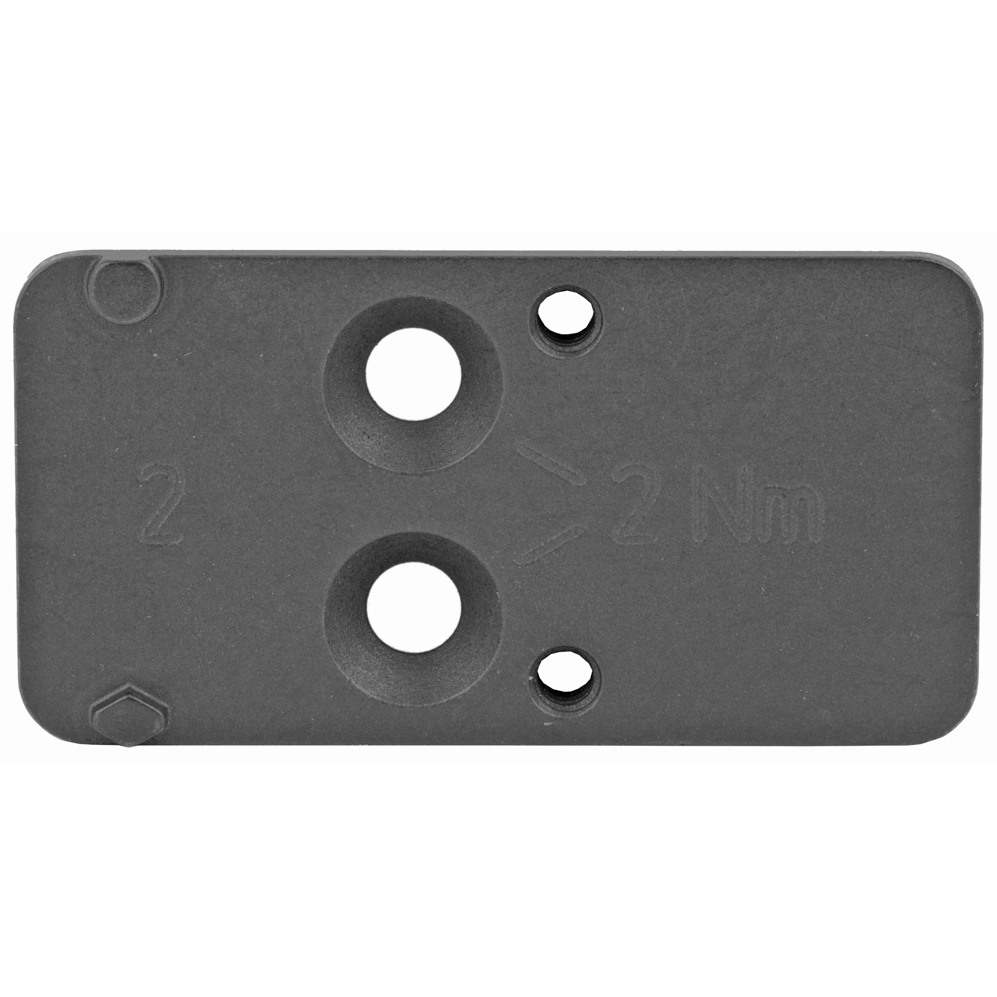 HK 50254262 Optic Plate #2 Black Steel, Fits HK VP9 OR RMR/Holosun Pattern Footprint Mount
