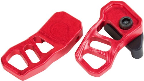 Odin Works Odin Extended Magazine Release Ar-15 Ar-10 Aluminum Red