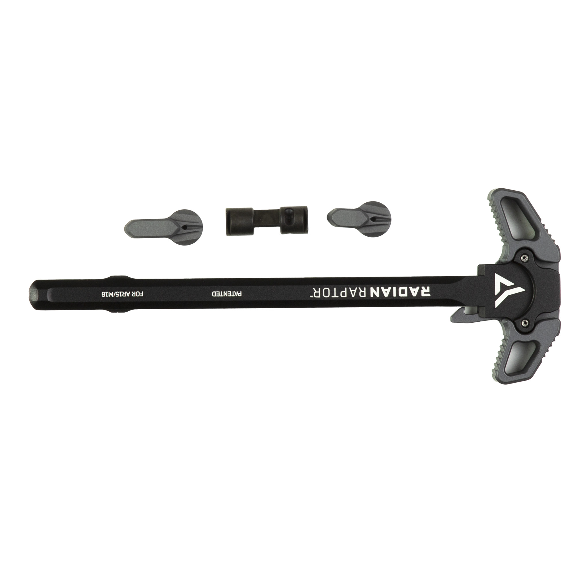 Radian Weapons Raptor Charging Handle and Talon Safety Gray Ambi Controls AR-15 M16
