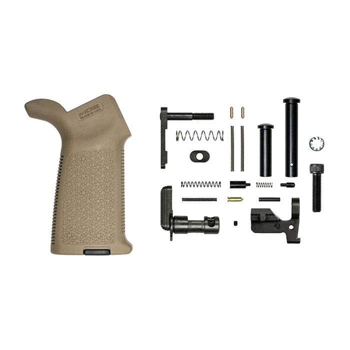 Aero Precision M5 Lower Parts Kit with MOE Grip for AR-308 FDE