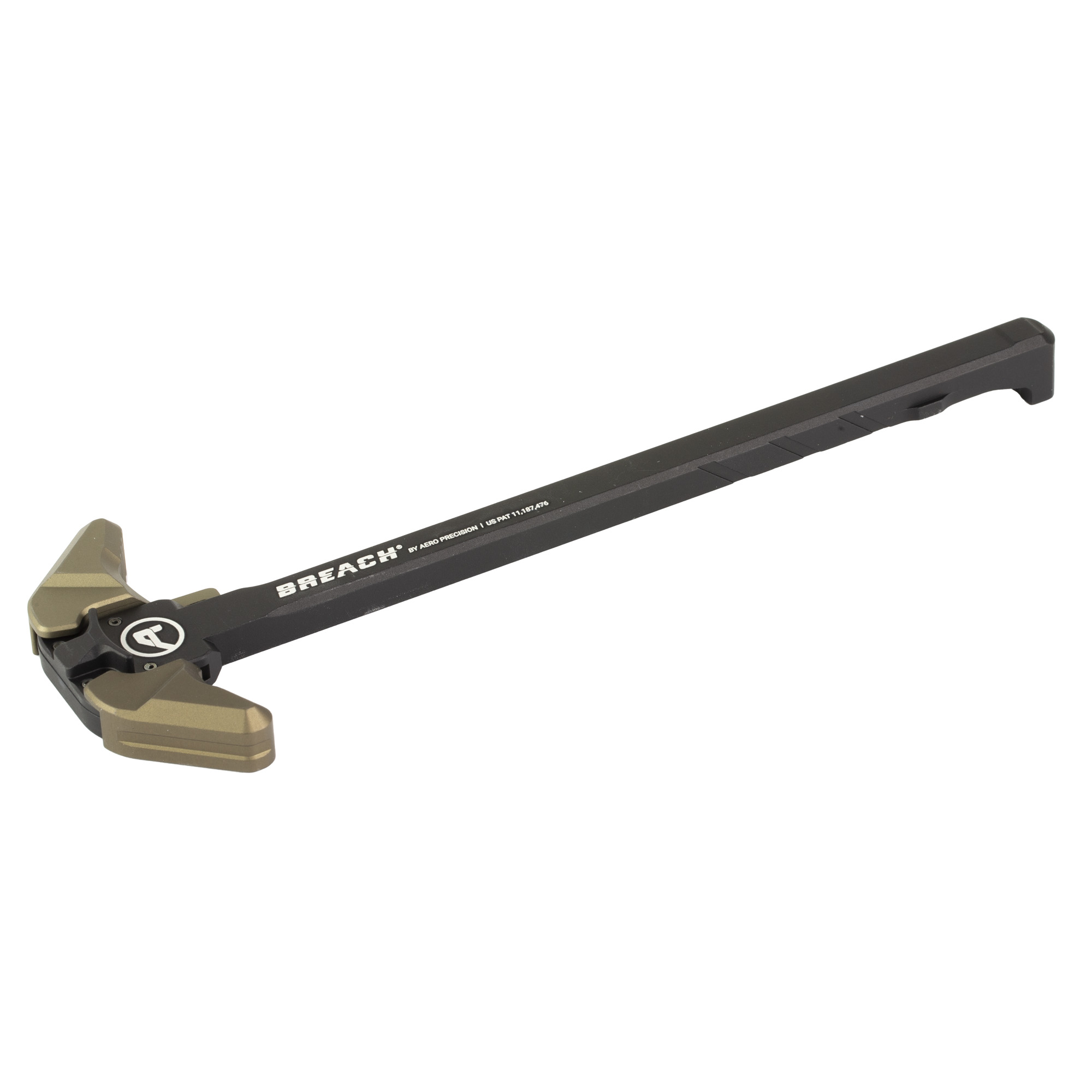 Aero Precision BREACH Ambidextrous Charging Handle Kodiak Brown 7075-T6 Aluminum