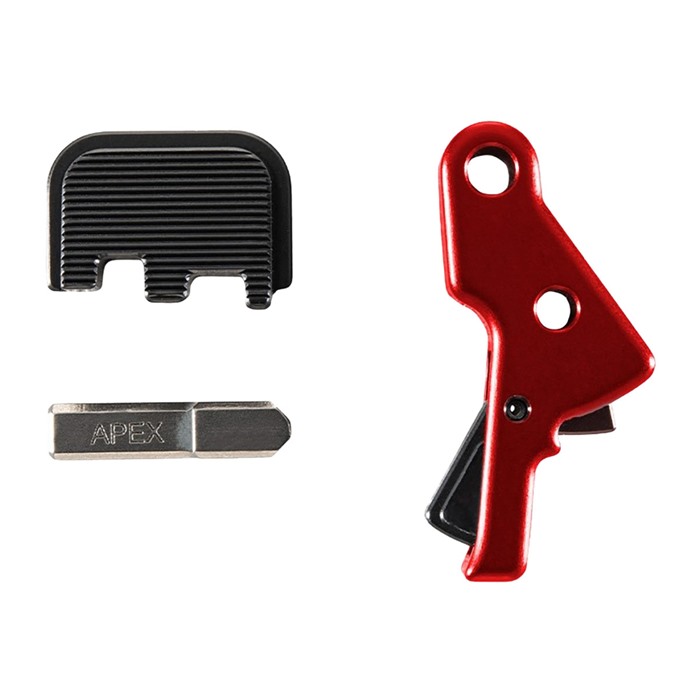 Apex Tactical CZ P-10S/C/F 9MM Action Enhancement Kit Red Polymer AEK