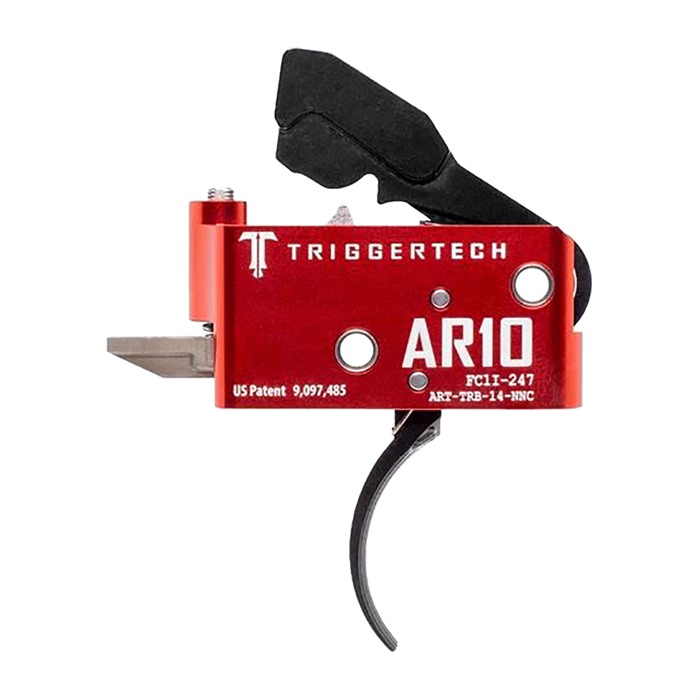 Trigger Tech AR .308 Diamond Trigger Two-Stage Curved Design