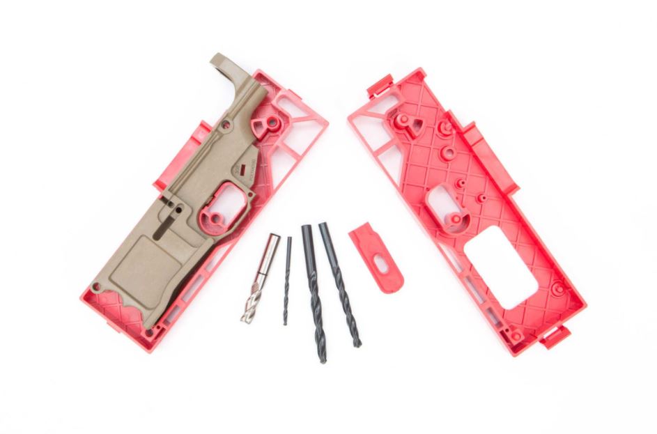 Polymer 80 Warrhog 80% Polymer Ar10 Lower Kit Fde Dpms .308 Compatible
