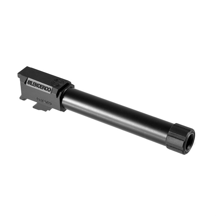 SilencerCo AC859 Threaded Barrel 5" 9mm Luger Stainless Steel Fits Sig P226