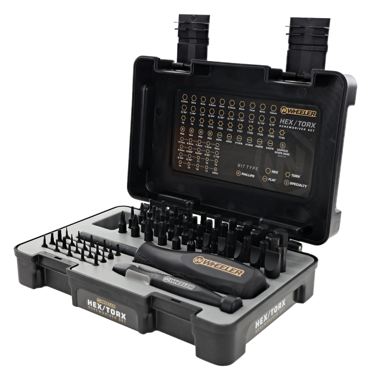 Wheeler 4001007 Hex-Torx Screwdriver Set 65 Pieces