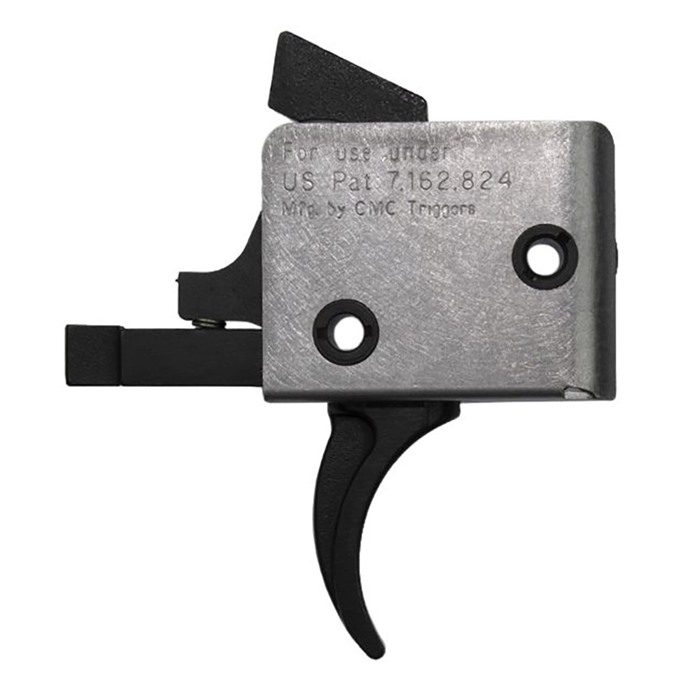 CMC Triggers AR-15 Single Stage Trigger 4 lb Curved Large Pin