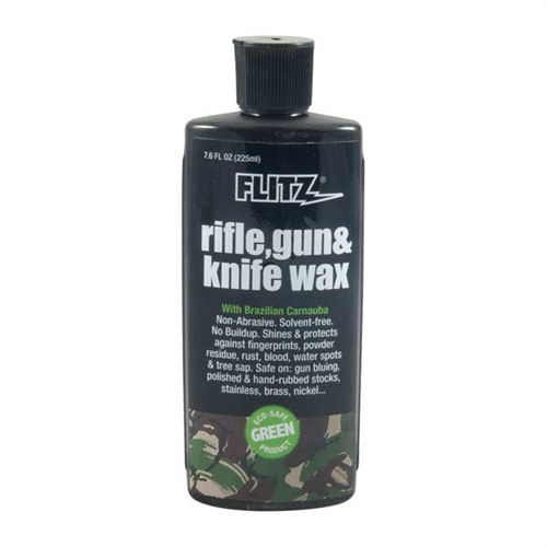 Flitz GW02785 Rifle, Gun & Knife Wax 7.6 oz Cleans/Lubricates/Protects Carnauba, Beeswax