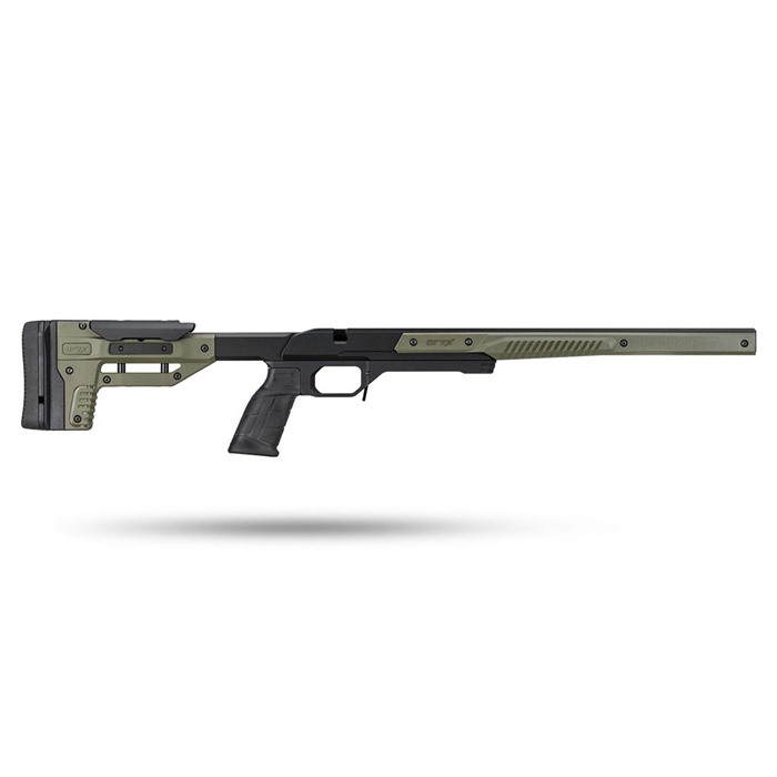 MDT Oryx Chassis OD Green Aluminum Adj Cheekrest MLOK Forend AR Grip Barricade Fit Howa 1500 Vanguard