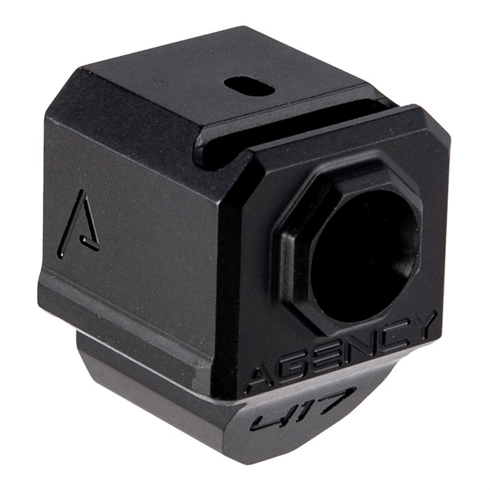Agency Arms 417S Single Port Compensator Glock Gen 4 9mm
