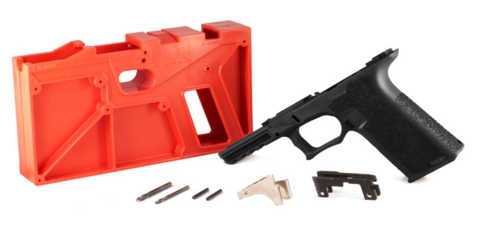 Polymer 80 Pf940 80 Full Size Frame Kit V2 Glock 17 22 34 17L 9mm 40SW