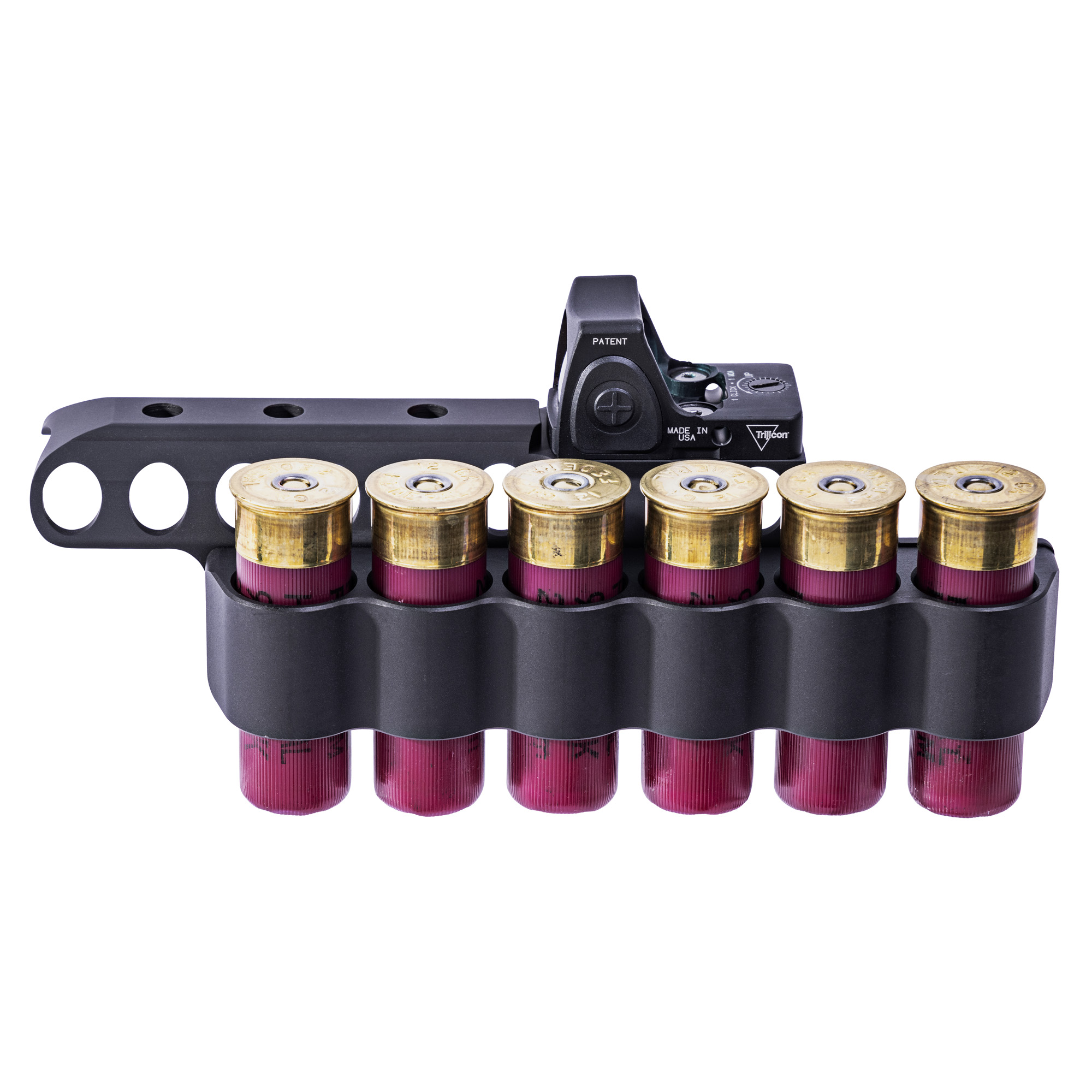 Mesa Tactical SureShell 12 Gauge 6-Shell Side Saddle Reflex Mount for Trijicon RMR Benelli M4
