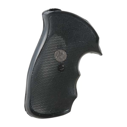 Pachmayr Decelerator Grip Checkered Rubber with Finger Grooves for S&W N Frame