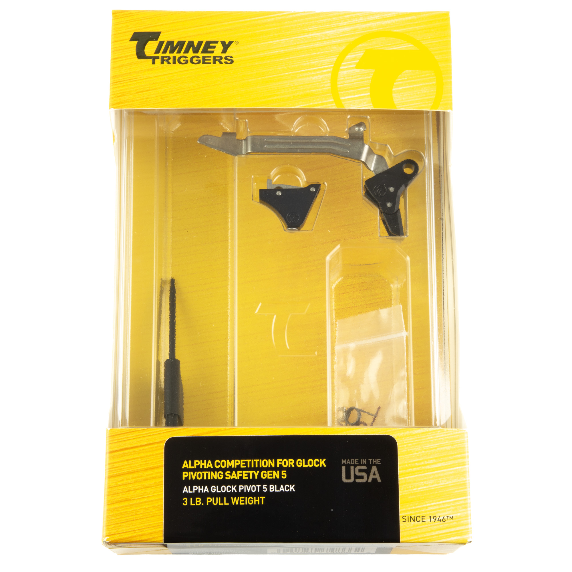 Timney Trigger Pivot Comp for Glock Gen 5 3lb Pull Aluminum