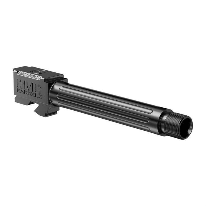 CMC Triggers Fluted Glock Barrels for Glock 17 Threaded Dlc Hxbn