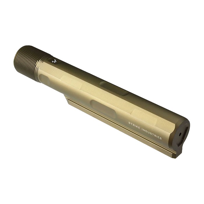 Strike Industries ARARET7FDE Advanced Receiver Extension AR-15 AR-10 Flat Dark Earth Aluminum