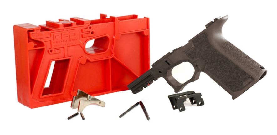 Polymer 80 Pf940C Glock 19/23 Gen3 80 Percent Compact Frame Kit V1 Cobalt