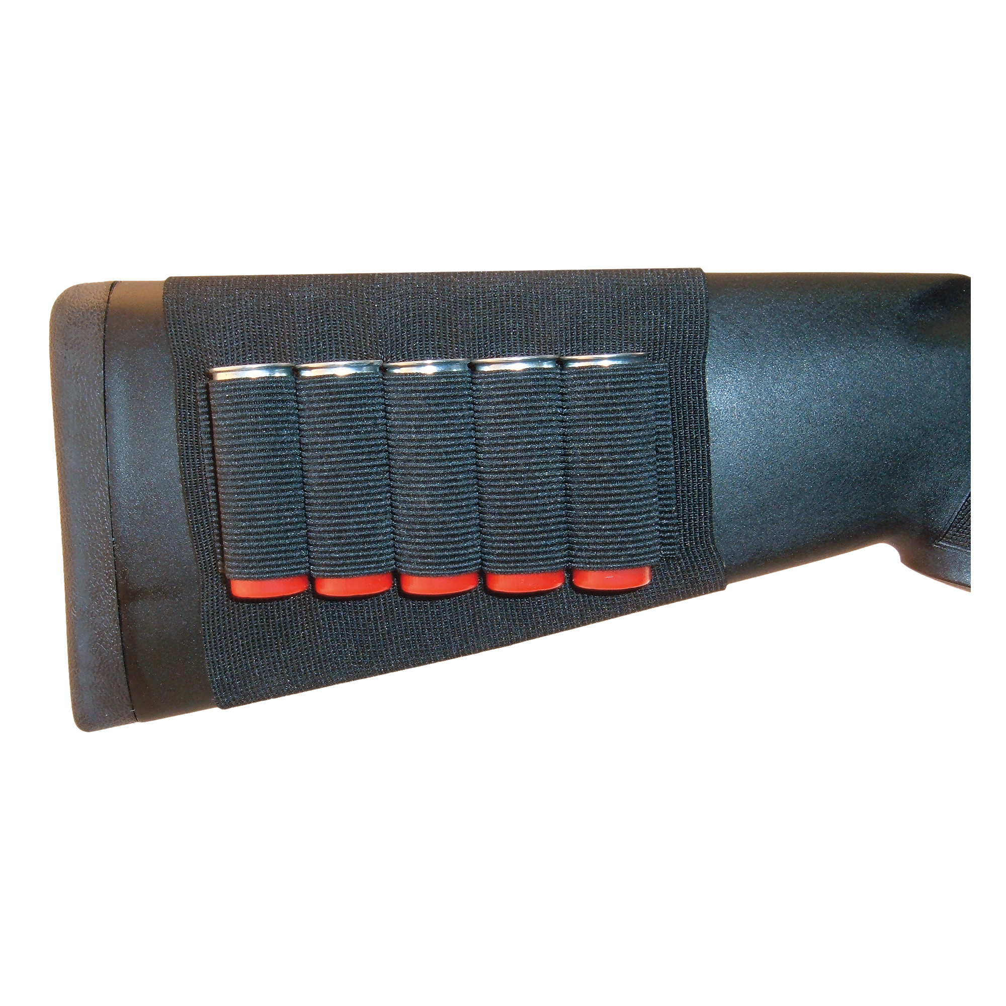 GrovTec Stock Shell Holder Shotgun Gtac82 Holds Five Shells