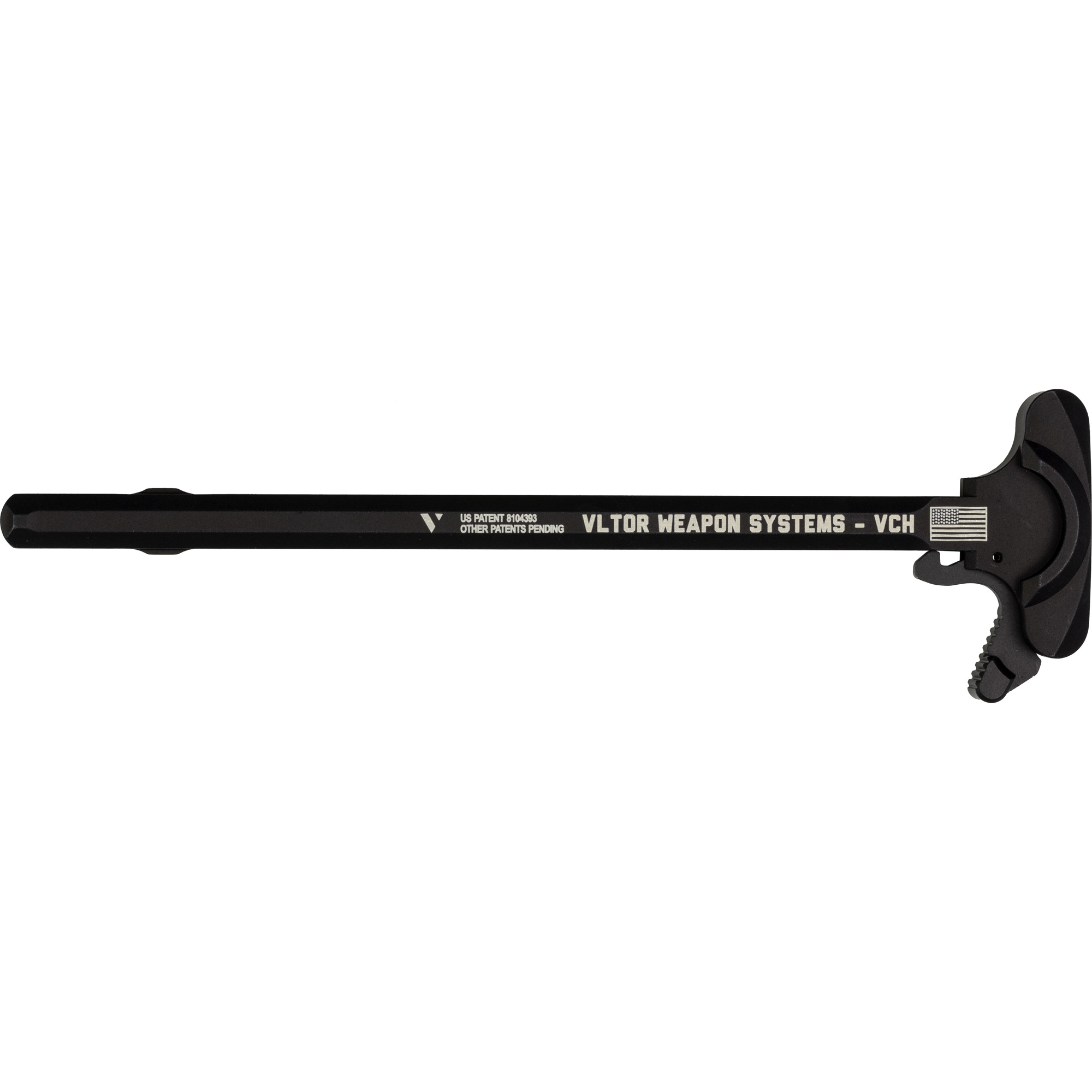 VLTOR Weapon Systems Victory AR10 Charging Handle Medium Latch Matte Finish